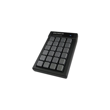 Genovation Mechanical Switch Controlpad 24Key Usb Hid 6Ft Cable - Cable Connectivity - USB Interface - 24 Key(s) - Programmable Hot Key(s) - Computer - Mechanical Keyswitch - Black