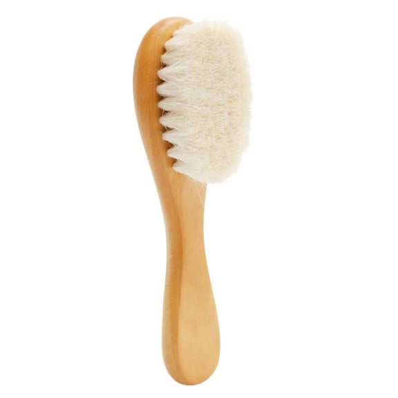 ACDANC Baby Brush,Baby Hair Brush with Soft Bristles,Baby Comb for Gentle Scalp Care,Mini Beech Wood Design
