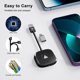 thumbnail image 4 of XWSHYW Otros Accesorios Exteriores Android Auto Diamond Carbon Fiber Adecuado para Teléfono Android Car Play Cableado a Inalámbrico Caja Inteligente Aibox Adaptador de Teléfono para Automóvil, 4 of 6