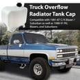 thumbnail image 4 of CROSSDESIGN Overflow Radiator Tank Cap Fit for 1981-1987 Chevy GMC C / K, 4 of 12