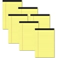 thumbnail image 1 of Blocs-notes Légaux Jaunes 5x8 Premium pour Collège 6 Pack, 1 of 6