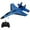 C, variant on XIANXIAN 2026 New Remote Control Airplane, Gravity Glider Foam RC Fighter 360° Remote Control Glider Airplanes with Lights Airplane Model