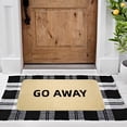 thumbnail image 3 of Yellow Watercolor Sunflower Diatomaceous Earth Bath Mat Rug-Rubber Non Slip Quick Dry Super Absorbent Thin Bathroom Rugs for Bathtub Shower Room Sink ( 17" L x 27" W ), 3 of 6