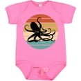 thumbnail image 3 of Inktastic Octopus Vintage Sunset Boys or Girls Baby Bodysuit, 3 of 5