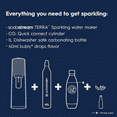 thumbnail image 2 of Terra Sparkling Water Maker (Black) with CO2, DWS Bottle and Bubly Drop, Battery Powered, 2 of 4