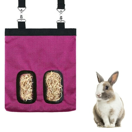 Rabbit hay Feeder Bag Bunny Guinea Pig,Hay Guinea Pig Hay Feeder