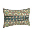 thumbnail image 2 of Daiia Traditional Tribal Aztec1 Bedding Waterproof Pillow Protector Zippered Queen – Bed Bug Proof Pillow Encasement-20"x30", 2 of 9