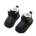 thumbnail image 2 of Huanglei Winter Girls Boots Water Thermal Insulated Short Ankle Booties For Toddler Kids Outdoor Play, 2 of 6
