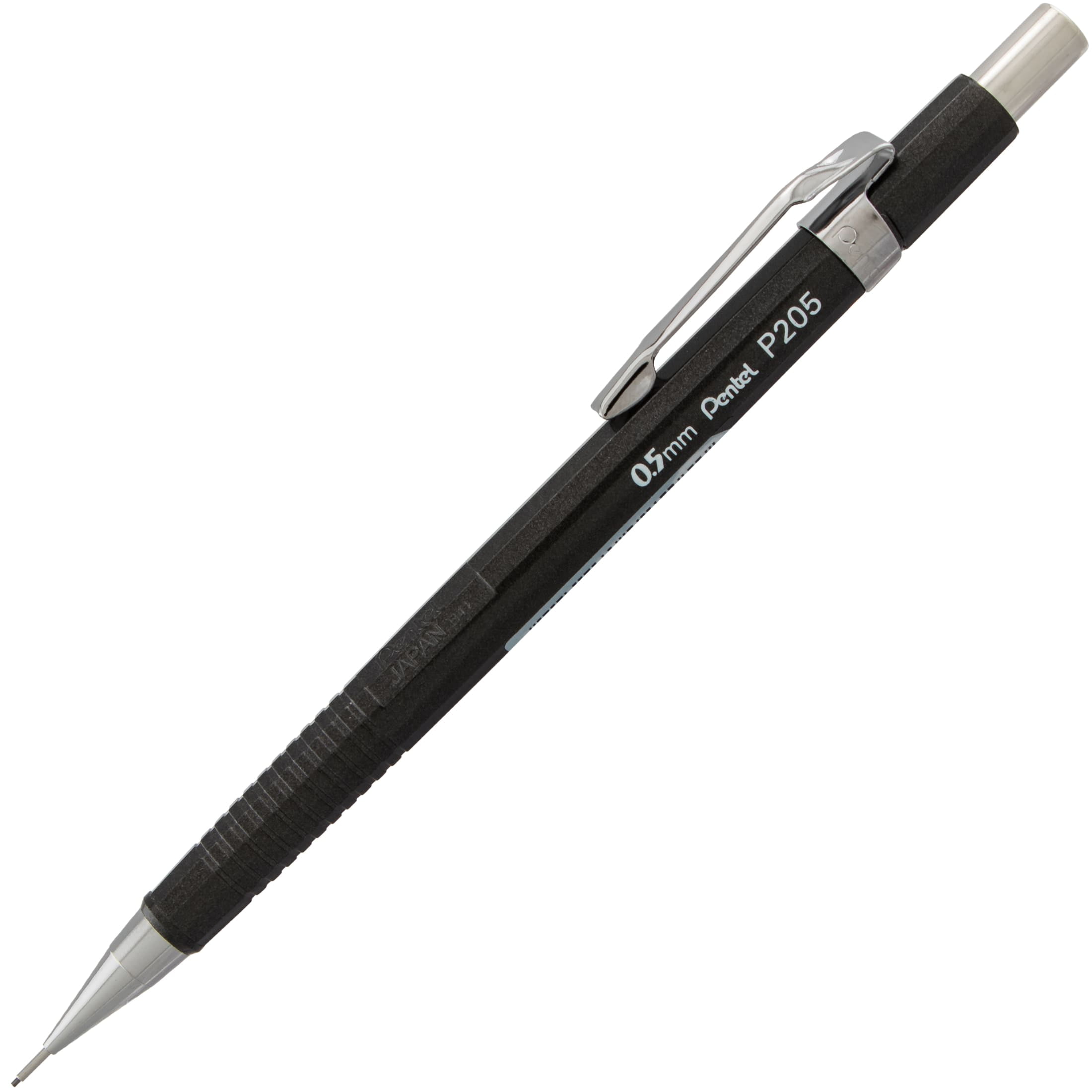 筆記具 Pentel 5 S55 S57 S59 CDT item I5 Pentel Sharp Mechanical Pencil, .5mm, Black, HB Lead - Walmart.com