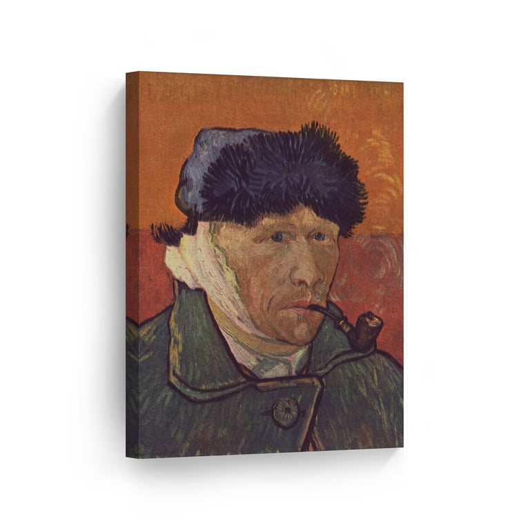 Vincent Van Gogh Self Portrait With Bandaged Ear And Pipe 640x360