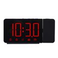 thumbnail image 1 of Reloj despertador de proyección-luz neutra-roja, 1 of 6