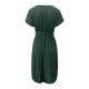 thumbnail image 3 of WILLBEST Vestidos Casuales Para Mujer 1 Vestido Casual Para Mujer, Holgado, Con Botones Y Cinturón, Para Uso Diario, Primavera, Verano Y Otoño, Básico, Color Liso, Midi, 3 of 3