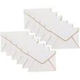 thumbnail image 1 of BESTYASH 24Ud Sobres Compactos De Papel Con Borde Dorado Para Invitaciones De Y Eventos Especiales, 1 of 8