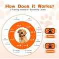 thumbnail image 3 of Pet Dog Anti Barking Device Electric Dogs Training Collar Dog Collar USB Chargeable Stop Barking, 3 of 6