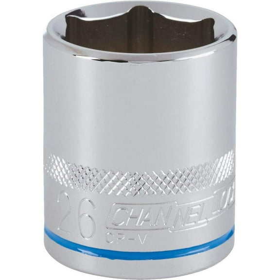 CHANNELLOCK Drive Shallow Metric Socket 302829
