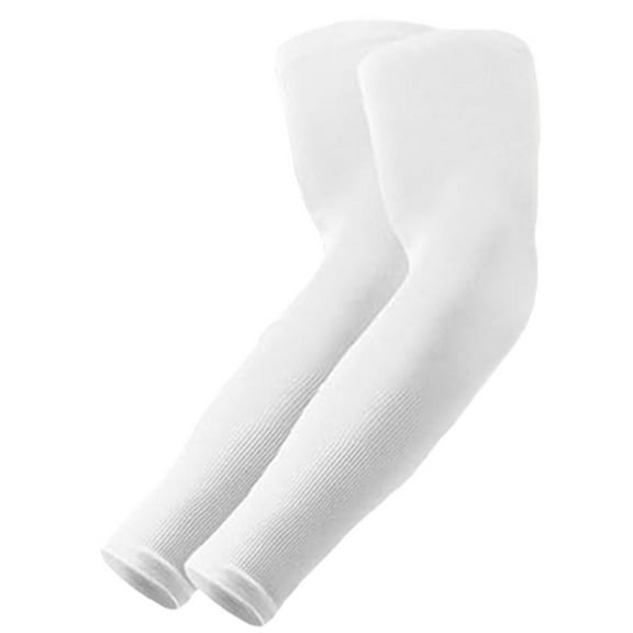 Adult Nylon Arm Sleeves, Unisex Sun Protection UV Sleeves for Outdoor