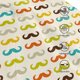 thumbnail image 3 of Fotbe Colorful Mustache Gorro Clásico de Béisbol, Gorra Ajustable con Broche Snapback, Gorro de Exterior de Algodón Suave, 3 of 6