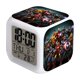thumbnail image 1 of HANNTAOO Reloj despertador LED con diseño de superhéroe, reloj de mesa creativo, reloj digital electrónico brillante y colorido para adultos, niñas, niños y niños, juguete para regalo de cumpleaños, 1 of 7