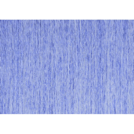 Ahgly Company Indoor Rectangle Abstract Blue Contemporary Area Rugs, 2' x 4'