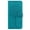 Blue, variant on Decase for Samsung Galaxy A03S (US Version) Embossed Wallet Card Holder PU Leather Foio Flip Case Kickstand Magnetic Closure Phone Case Compatible with Galaxy A03S, Green