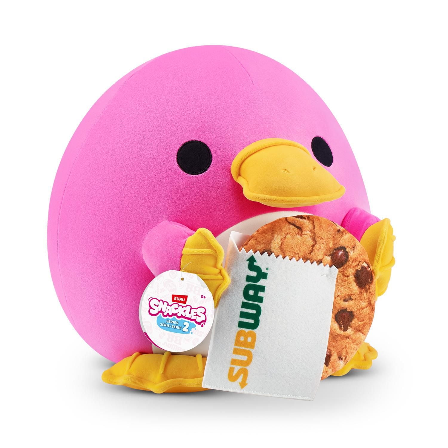 Snackles Series 2 8 inch Snackle by ZURU Cuddly Squishy Comfort 8 inch Plush with License Snack Brand Accessory