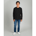 thumbnail image 2 of Real Essentials 4 Pack: Boys' Cotton Jersey Long Sleeve T-Shirt with Pocket - Kids Teens Youth Crew Neck Tee Top (Ages 4-16), 2 of 2