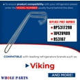 thumbnail image 2 of Whole Parts PJ910030 Bottom Mount Evaporator Heater - Replacement and Compatible with Some Viking Refrigerators, 2 of 6