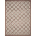 thumbnail image 3 of SAFAVIEH Courtyard Maksim Oriental Indoor/Outdoor Area Rug, Red/Beige, 9' x 12', 3 of 10