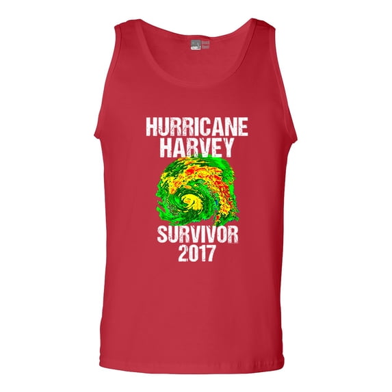 Hurricane Harvey Storm Survivor Houston Texas 2017 DT Adult Tank Top