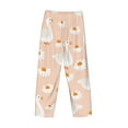 thumbnail image 5 of Goofa Geese and Flower Printed Soft Pajama Pants for Men, Wide Leg Comfy Casual Lounge Yoga Pants-X-Large, 5 of 9