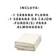 thumbnail image 5 of Juego de Sábanas Matrimonial Bamboo Color Beige Tacto Suave Microfibra 2500 Hilos, 5 of 5