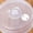 A, variant on Kayannuo Back to School 2PCS Plastic Microwave Cover Clear Steam Vent Splatter Lid Food Dish New