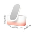 thumbnail image 3 of Intelligent Storage LED Makeup Mirror For Dressing Table Outdoor Travel With Light Beauty Mirror, 3 of 6