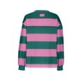thumbnail image 3 of Ruyang Women's Autumn Oversized Pullover Top 2024 Casual Long Sleeved Striped Soft Shirt Sailor Collar Color Block Flowing Shirt Hoodie Cotton Soft Sweatshirts Women, 3 of 5