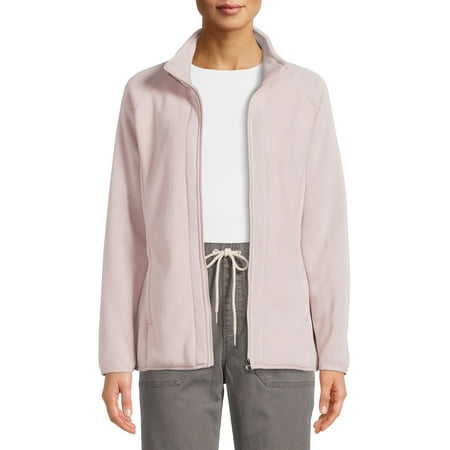 Time and Tru Women's and Plus Bonded Fleece Jacket