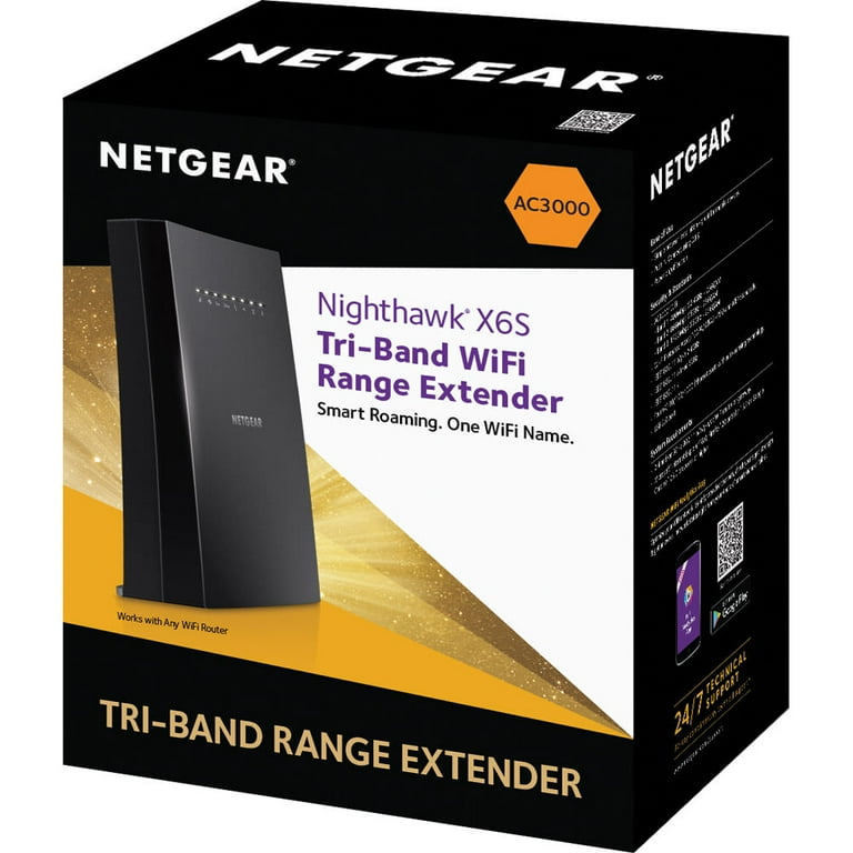 NETGEAR - Nighthawk EX8000 AC3000 Tri Band WiFi Mesh Desktop Range