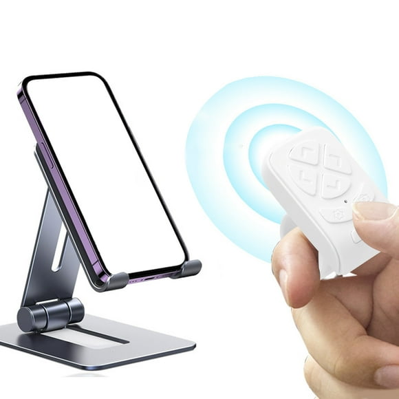 Anillo De Desplazamiento BT, Anillo De Desplazamiento De Control Remoto, Pequeña Batería Portátil Multifuncional De Larga Duración Para Libro Electrónico