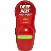 Deep Heat 50 ml Muscle Massage Roll-On Lotion by Deep Heat