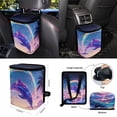 thumbnail image 4 of LedBack Dolphin Rainbow Print Full Set Car Seat Covers with Accessories Universal Car Front and Rear Seat Covers for Truck Sedan Vehicle, Decorative Auto Interior Accessories, Set of 15, 4 of 7