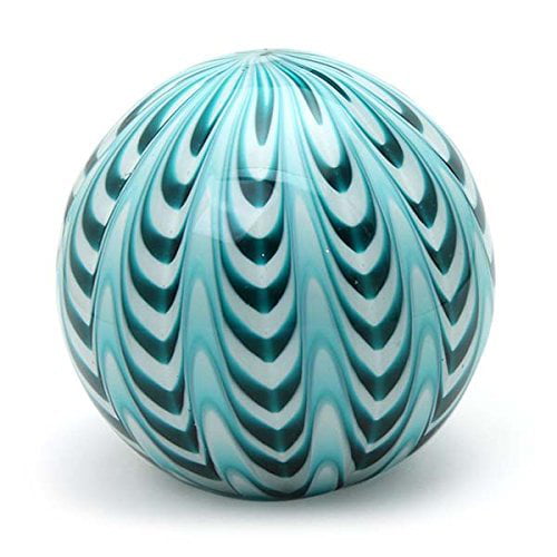 Free Shipping. Dynasty Gallery Collection Green Egg Paperweight Art Glass