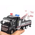 thumbnail image 7 of AYYUFE Realistic Alloy Police Rescue Transport Vehicle Pull back Car Eucation Kids Toy, 7 of 7