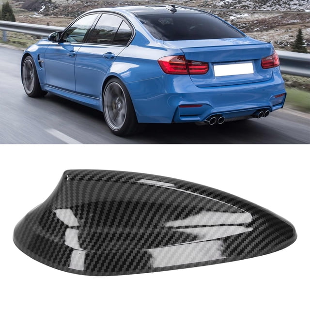 Couverture d'Aile d'Antenne en Fibre de Carbone Style Voiture Compatible avec F22 F30 F35 F34 F32 F33 F80