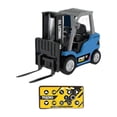 thumbnail image 2 of Modelo de Montacargas Mini Camión de Ingeniería Vehículo Juguete RC Camión Grúa y Montacargas Colectivo a Escala 1 64 con Material de Aleación Brazo Azul, 2 of 7