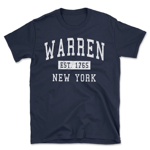 Warren New York Classic Established Men's Cotton T-Shirt