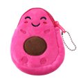 thumbnail image 3 of Mujer Aguacate Forma Mini Monedero Pequeña Cartera (rosa) Rojo, 3 of 8