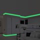 thumbnail image 4 of Glow in The Dark Tape, Self Adhesive Glow Tape, Fluorescent Tape 5m x 5cm Glow in The Dark Tape for Safety Sign Home Decoration, 4 of 5
