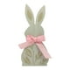 thumbnail image 1 of Decoración conejito de Pascua. Exquisita decoración de madera con forma de conejo para el hogar, para Pascua, para regalo. C, 1 of 6