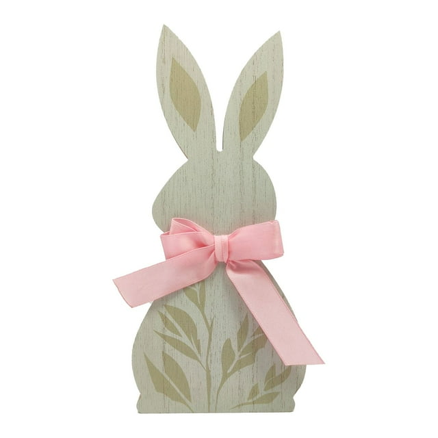 Easter Bunny Decoration Exquisite Wood Rabbit Shape Decoration For Home For Daily Easter For Present C