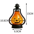 thumbnail image 6 of Happy date Halloween Pumpkin Lights-Halloween Pumpkin Lantern Skull Led Light Portable-with Battery for Ghost Party- Bar Party Atmosphere Props, Christmas Decoration, 6 of 7