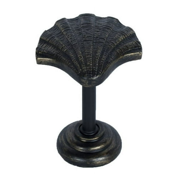 Urbanest Medallion Curtain Holdback – Elegant Drapery Tieback, Farmhouse Drapery Hardware for Stylish Window Treatments, 2 Pieces, Burnt Gold